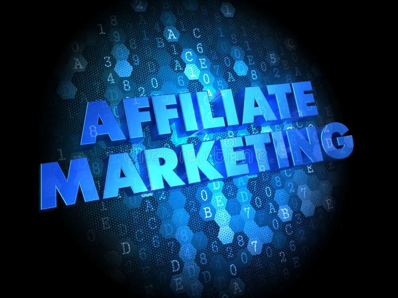 affiliate marketing concept digital background 38210255